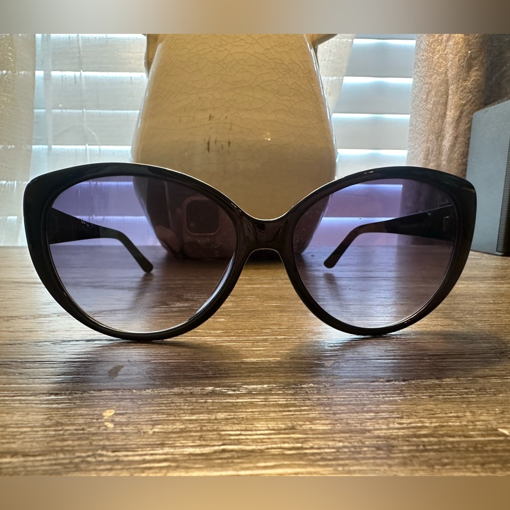 Kate Spade "Adella" cat eye sunglasses in black